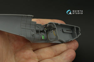 Quinta Studio QD48136 Spitfire Mk.V 3D-Printed &amp;amp; coloured Interior on decal paper (Tamiya) 1/48 – immagine 7