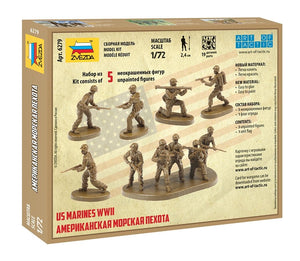 Zvezda 6279 Marines US Seconde Guerre Mondiale 1/72 – image 3