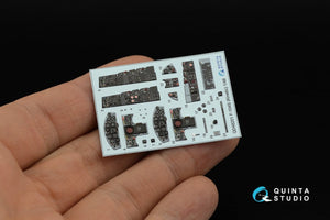 Intérieur imprimé en 3D et coloré sur papier décalcomanie Quinta Studio QD48201 F-104S (Kinetic) 1/48 – image 4