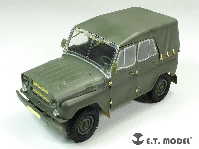 E.T. Model E35-179 Soviet UAZ-469 All-Terrain Vehicle (For TRUMPETER 02327) 1/35 – immagine 3