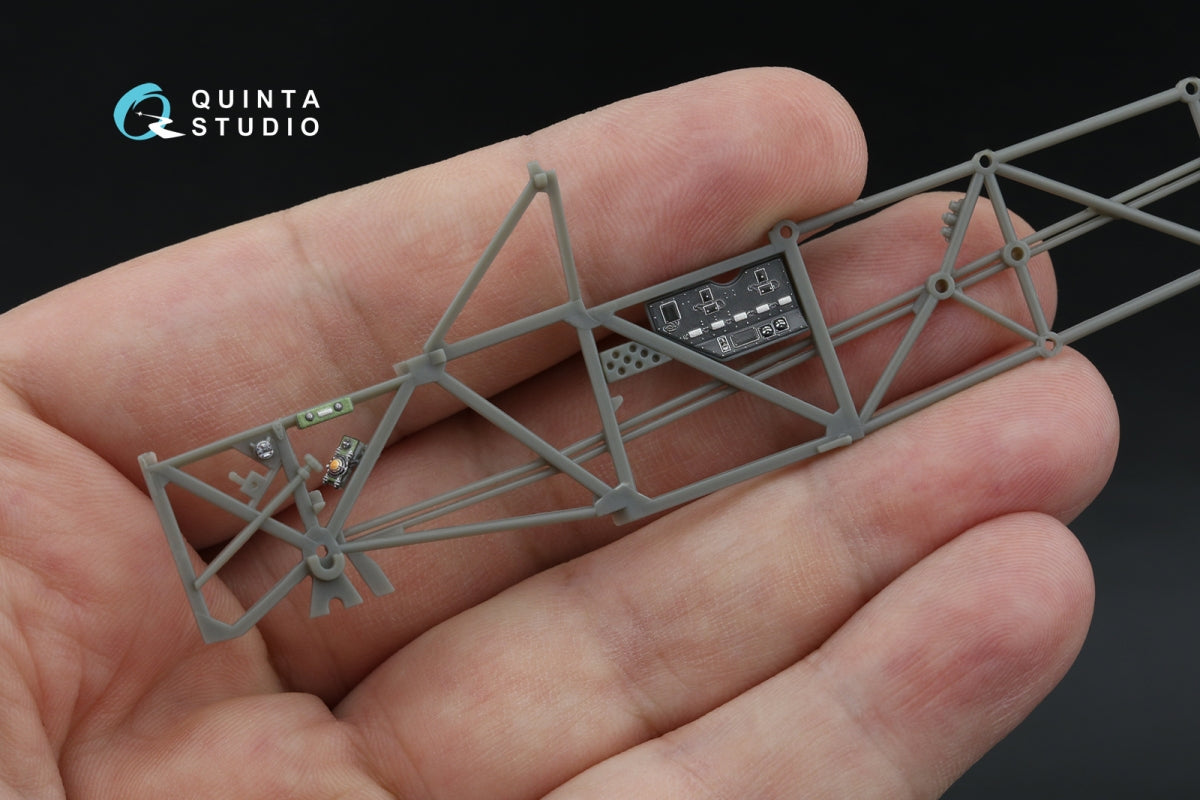 Quinta Studio QD+48583 Westland Lysander Mk.III 3D-Printed &amp;amp; coloured Interior on decal paper (Airfix) (with 3D-printed resin parts) 1/48 – zdjęcie 9
