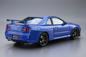 Aoshima 05159 NISSAN BNR34 SKYLINE GT-R V-specII 02 1/24 – Bild 3