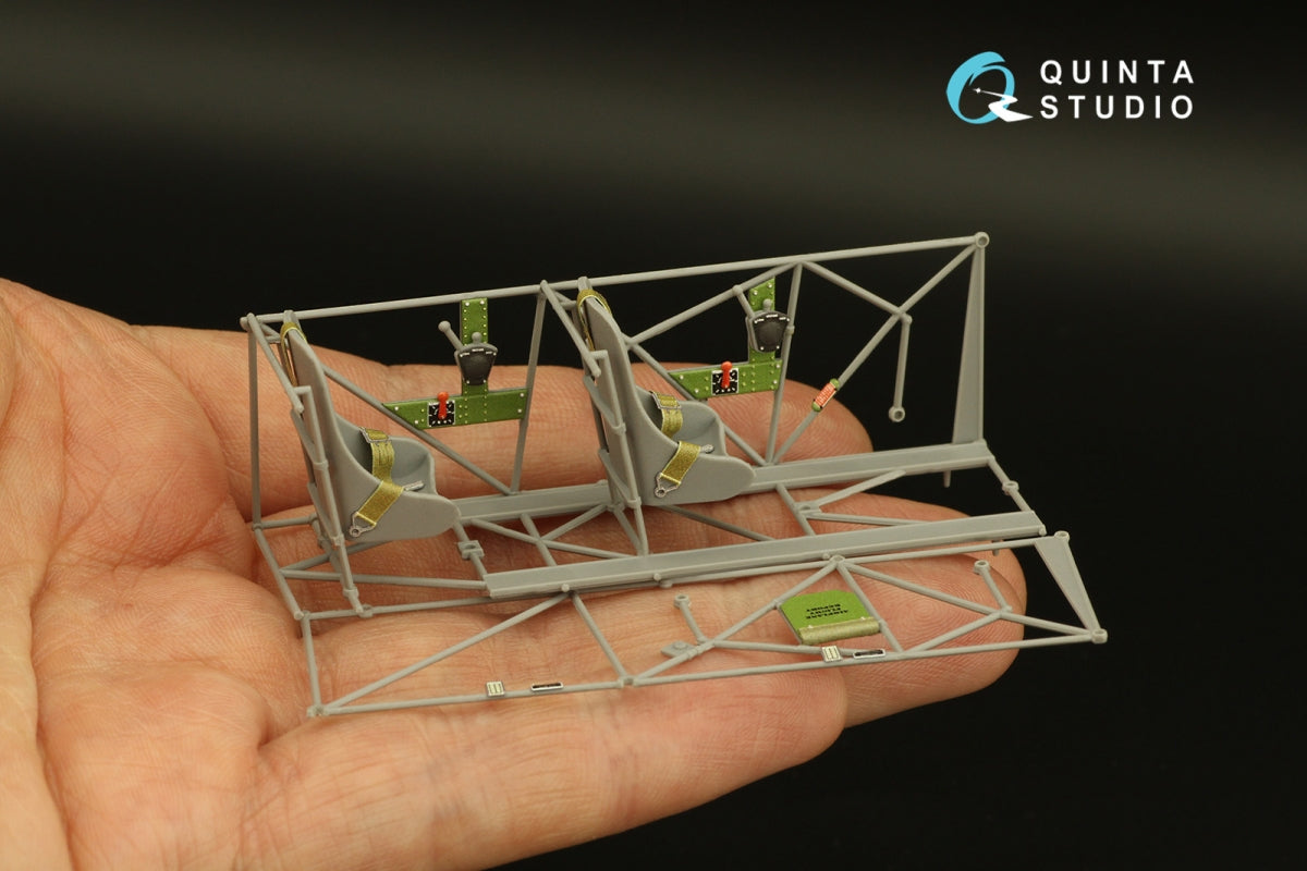 Quinta Studio QD32153 Pt-17/N2S-3 Kaydet 3D-Printed coloured Interior on decal paper (ICM) 1/32 – imagen 7