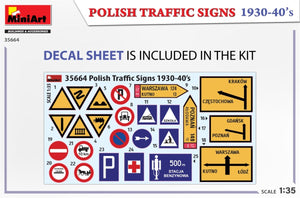 MiniArt 35664 POLISH TRAFFIC SIGNS 1930-40’s 1/35 – Bild 2