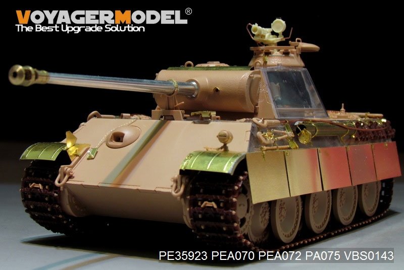 Maquette Voyager PE35923 Panther G allemand de la Seconde Guerre mondiale, version de base pour RMF 5016 au 1/35 – image 2
