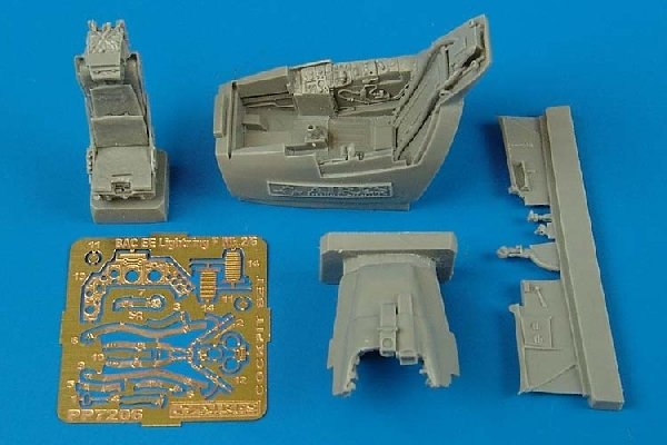 Aires 7206 BAC EE Lightning F Mk. 2/6 cockpit set 1 1/72 TRUMPETER