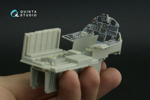 Quinta Studio QDS-32155 F-15C Early/F-15A/F-15J early 3D-Printed &amp;amp; coloured Interior on decal paper (Tamiya) (small version) 1/32 – imagen 4
