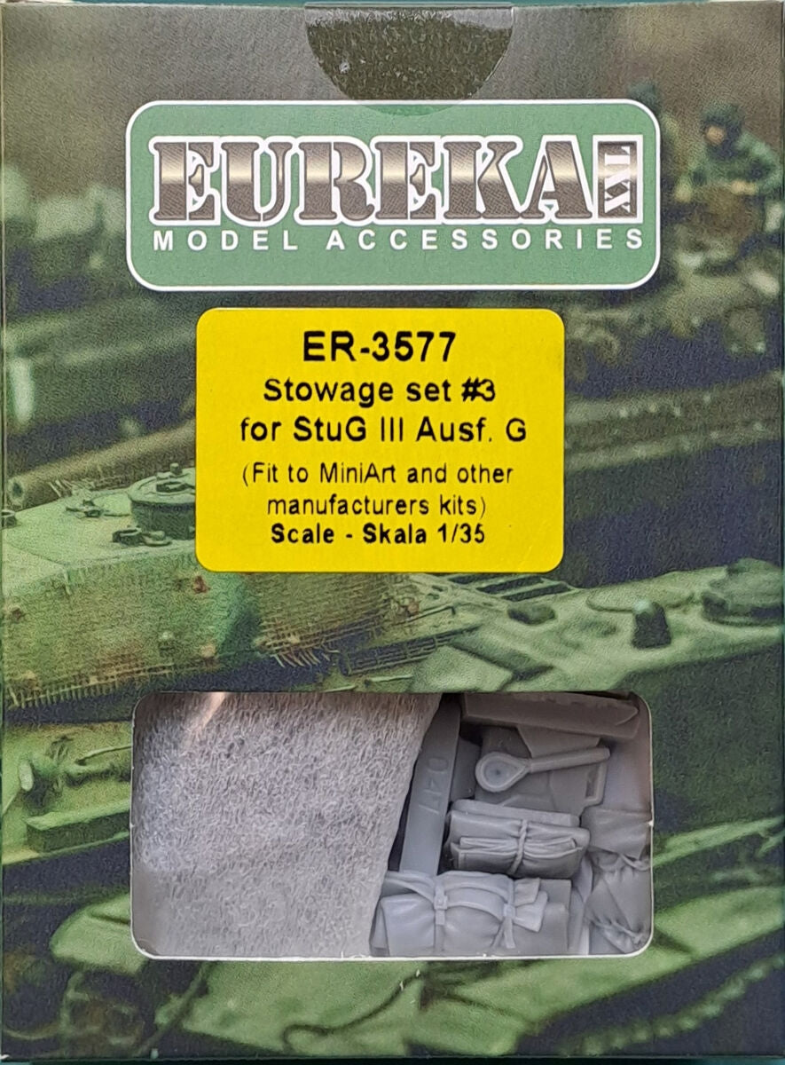 Eureka XXL ER-3577 StuG III Ausf.G - Ensemble de rangement #3 (pour kits Miniart, Dragon, Das Werk, Takom, RFM) 1/35 – image 2