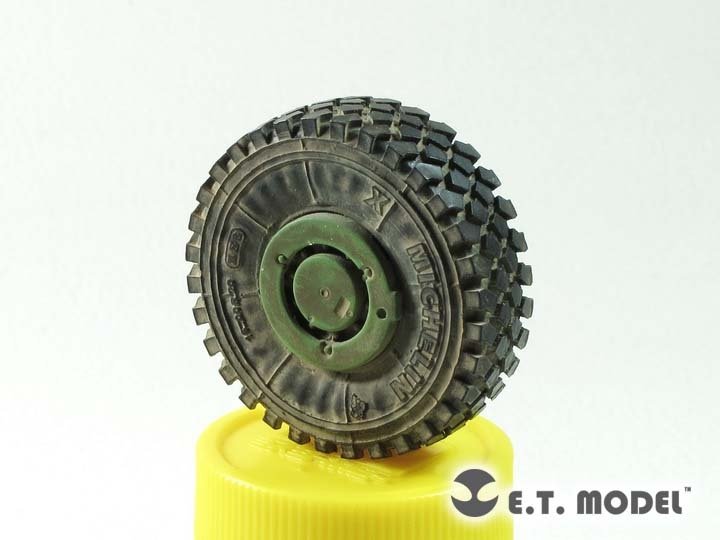 E.T. Model ER35-063 Modern U.S. MK.23 MTVR Cargo Truck Weighted Road Wheels For TRUMPETER 1/35 – Bild 2
