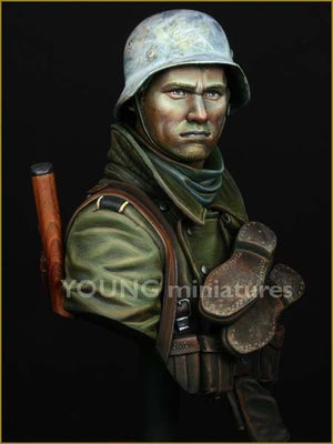 Young Miniatures YM1825 Infanterie allemande Front russe Seconde Guerre mondiale 1/10  – image 3