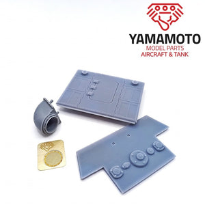 Yamamoto YMP3514 Gas Turbine GT101 for kit E-50/E-75 1/35 – Bild 3