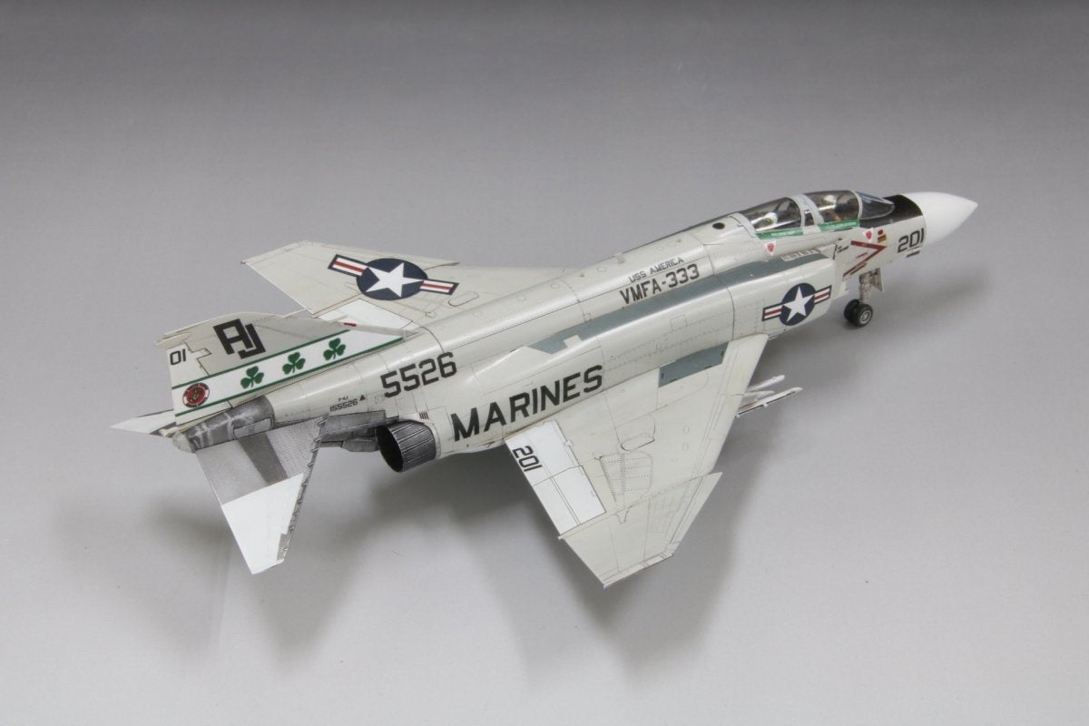 Fine Molds 72843 U.S. MARINE F-4J Jet Fighter MARINES 1/72 – zdjęcie 6