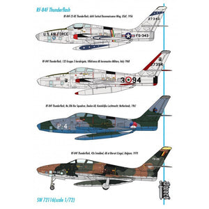 Sword 72116 RF-84F Thunderflash 1/72 – zdjęcie 2