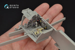 Quinta Studio QD32053 Bf 109E-4 3D-Printed &amp;amp; coloured Interior on decal paper (for Cyber-hobby/Dragon kit) 1/32 – Bild 5