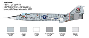 Italeri 2515 F-104 STARFIGHTER A/C 1/32 – Bild 5
