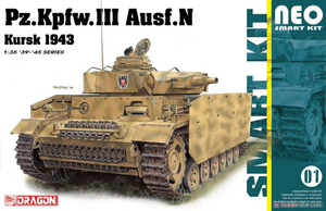 Dragon 6559 Pz. Kpfw. III Ausf.N Koursk 1943 1/35