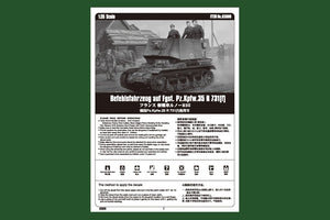 Hobby Boss 83809 Befehlsfahrzeug auf Fgst. Pz.Kpfw.35 R 731(f) 1/35 – Bild 3