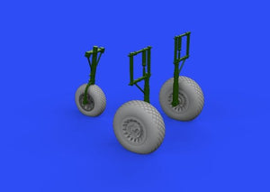 Eduard 632159 A-26 Invader wheels 1/32 HOBBY BOSS