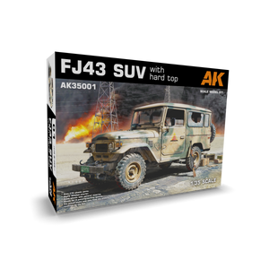 AK Interactive AK35001 FJ43 SUV WITH HARD TOP 1/35