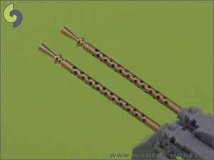 Master SM-35-002 Browning M2 aircraft .50 caliber (12.7mm) barrels with flash hiders (2pcs) – image 4