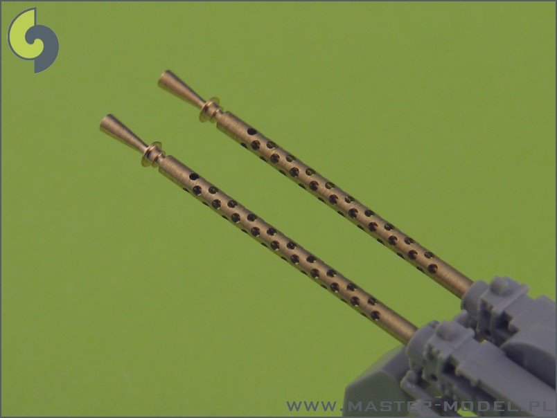 Master SM-35-002 Browning M2 aircraft .50 caliber (12.7mm) barrels with flash hiders (2pcs) – image 4