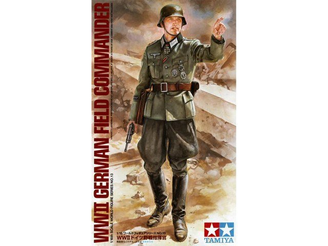 Tamiya 36313 Commandant de campagne allemand (1/16)