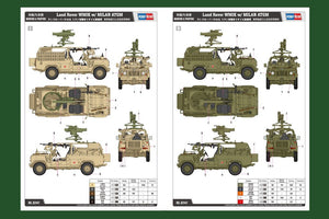 Hobby Boss 82447 Land Rover WMIK avec missile antichar MILAN (1/35)  – image 3