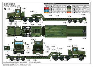 Trumpeter 01078 M920 Tractor tow with M870A1 semitrailer 1/35 – Bild 4