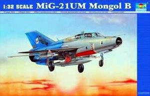 Trumpeter 02219 Mikoyan-Guriewicz MiG-21UM Mongol B 1/32