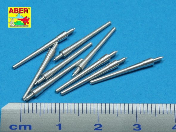 Aber 350L-18 Set of 9 pcs 203 mm barrels for San Francisco type 1/350 – Bild 2