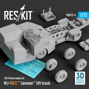 RESKIT RSK72-0004 MJ-1B/C "Jammer" lift truck (3D Printed model kit) 1/72