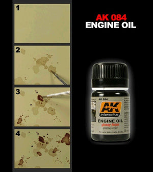 AK Interactive AK084 Fresh Engine Oil 35ml – immagine 2