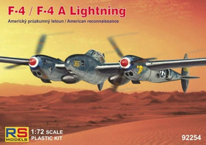 RS Models 92254 Lockheed F-4/F-4A Lightning &amp;quot;American Reconnaissance&amp;quot; 1/72