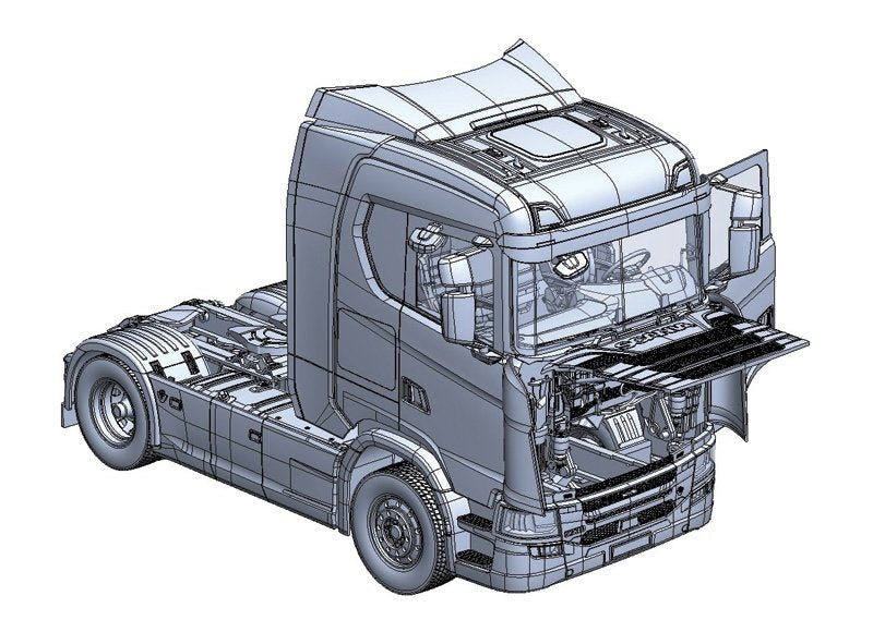 Italeri 3961 Scania S770 4x2 Normal Roof - LIMITED EDITION 1/24 – Bild 6