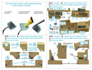 Quinta Studio QD35039 HUMVEE Family 3D-Printed &amp;amp; coloured Interior on decal paper (Tamiya) 1/35 – immagine 9