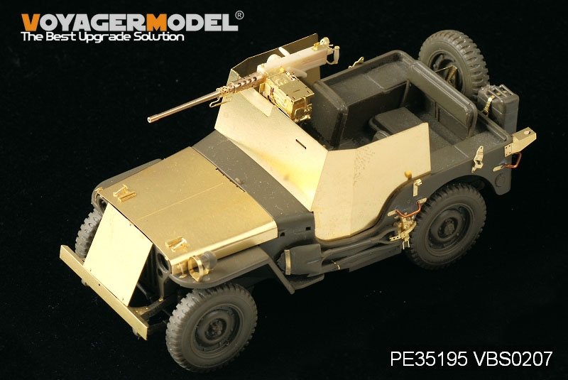 Voyager Model PE35195 WWII U.S. Jeep Willys MB w/Add Amour for TAMIYA 35219 1/35 – Bild 2