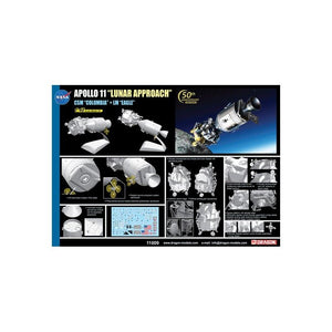 Dragon 11009 APOLLO 11 &amp;quot;LUNAR APPROACH&amp;quot; CSM &amp;quot;COLUMBIA&amp;quot; + LM &amp;quot;EAGLE&amp;quot; 1/48 – zdjęcie 2