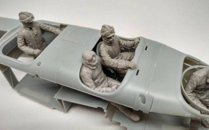 Figurines Copper State Models F32-022 AEG G.IV Bombardier allemand, équipage de la Première Guerre mondiale, échelle 1/32 – image 3