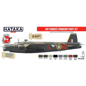 Hataka HTK-AS102 RAF Bomber Command paint set (8x17ml) – Bild 2