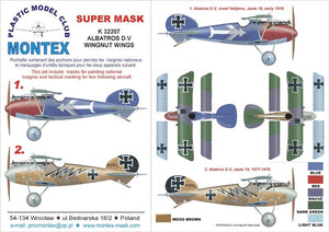 Montex K32207 ALBATROS D V 1/32