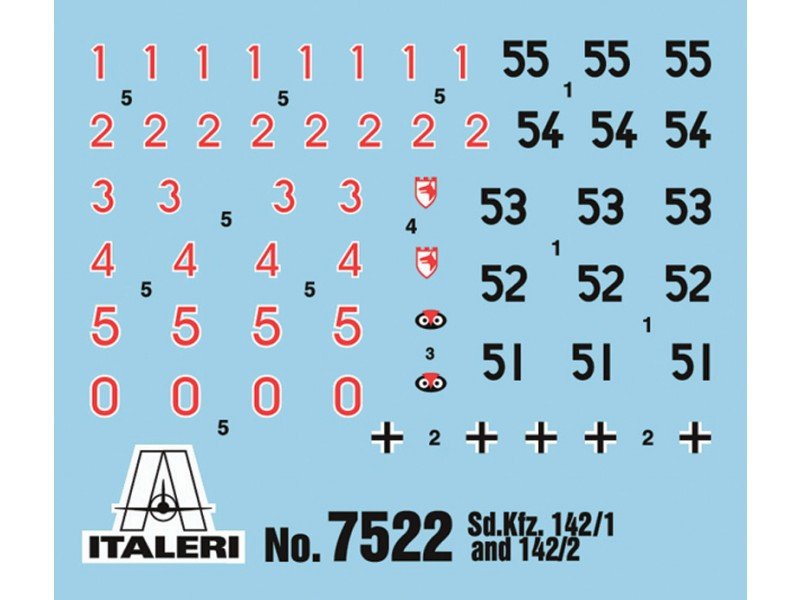 Italeri 7522 Sd.kFZ 142/1 STURMGESCH.III (2x kit rapide) (1/72) – image 4