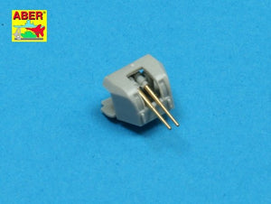 Aber 350L-28 Set of 16 pcs 102 mm Q.F. Mk.XVI barrels for Royal Navy ships 1/350 – imagen 3