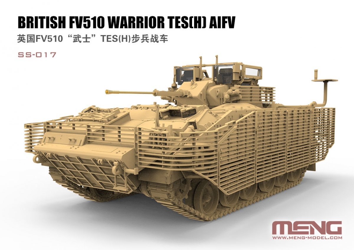 Meng Model SS-017 British FV510 Warrior TES(H) AIFV 1/35 – Bild 3