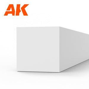 AK Interactive AK6534 BANDES 4,00 X 4,00 X 350MM – BANDE DE STYRÈNE – (4 UNITÉS) – image 2