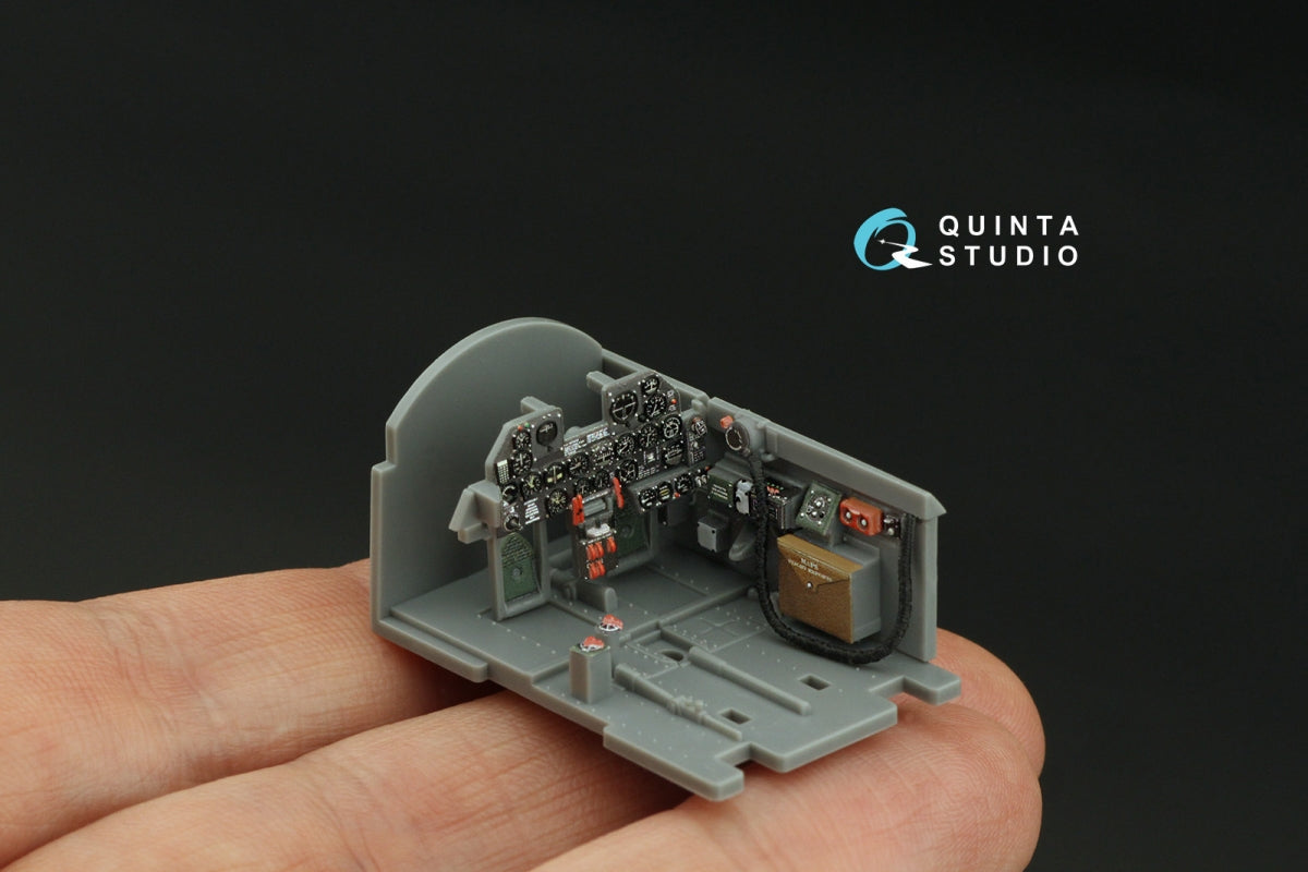 Quinta Studio QD48422 P-47M Thunderbolt 3D-Printed coloured Interior on decal paper (Tamiya) 1/48 – zdjęcie 8