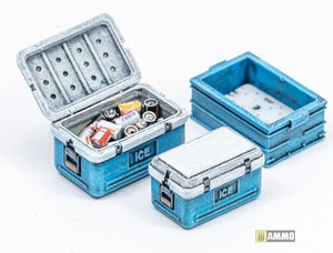 Liang 0414 3D-Print Model Mini Bar &amp;amp; Freezer 1/35 – immagine 3
