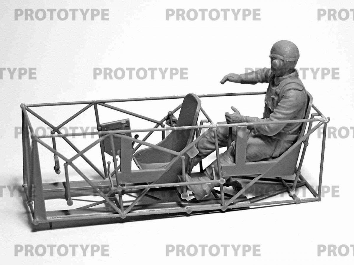 ICM 32112 WWII Allies Pilots in the cockpit (British, American, Soviet) 1/32 – Bild 3