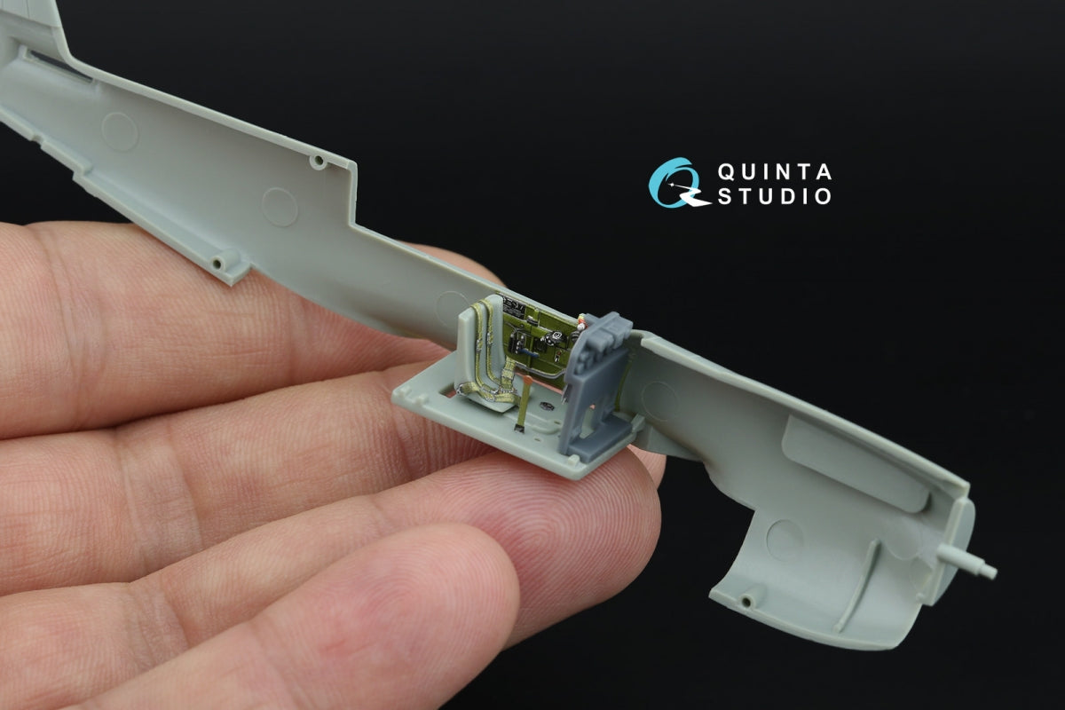 Quinta Studio QD+72214 P-40N Warhawk 3D-Printed &amp;amp; colored Interior on decal paper (Academy) (with 3D-printed resin parts) 1/72 – image 8