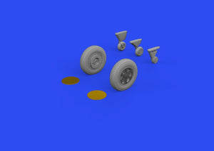 Eduard 648768 F4F-3 wheels late EDUARD 1/48 – immagine 3