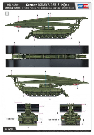 Hobby Boss 84570 German IGUANA PSB-2-14(m) 1/35 – imagen 15